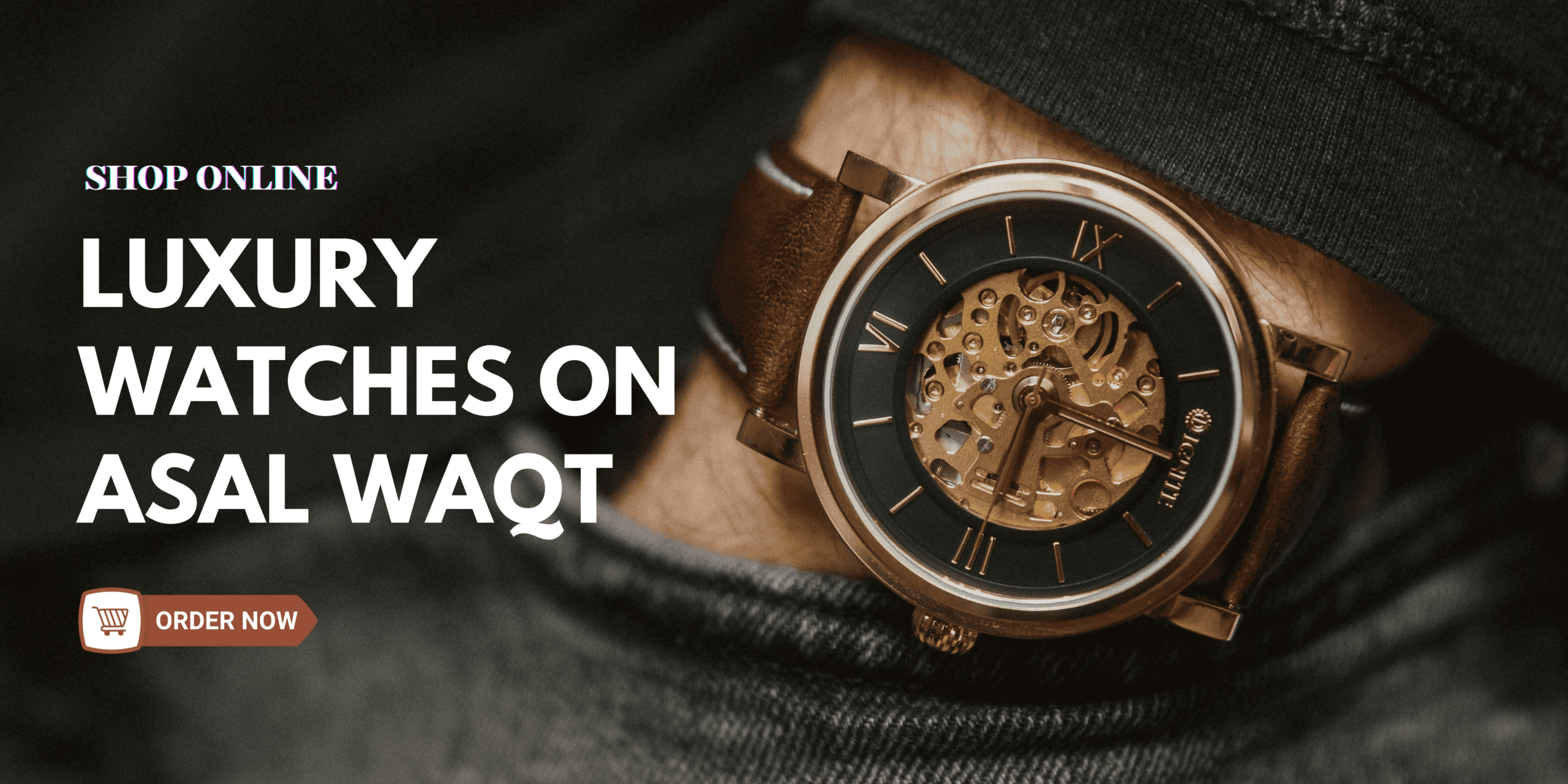 Luxury Watches in Pakistan home page banner 1