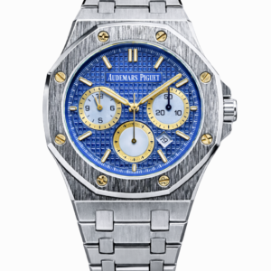 audemars-piguet-blue-dial-frontal-view