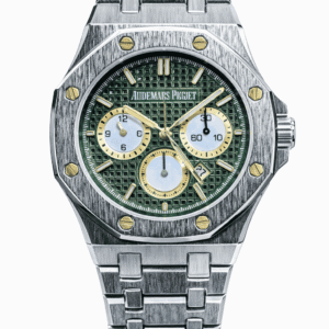 audemars-piguet-green-dial-frontal-view