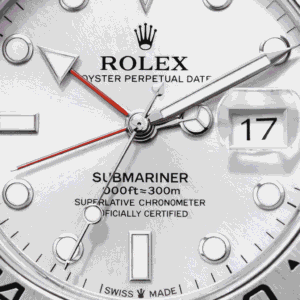 Rolex GMT Master white dial close up macro detail