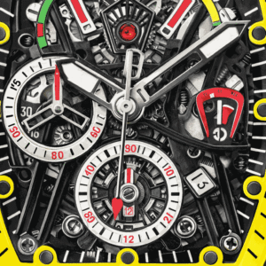 Skeleton dial detail macro